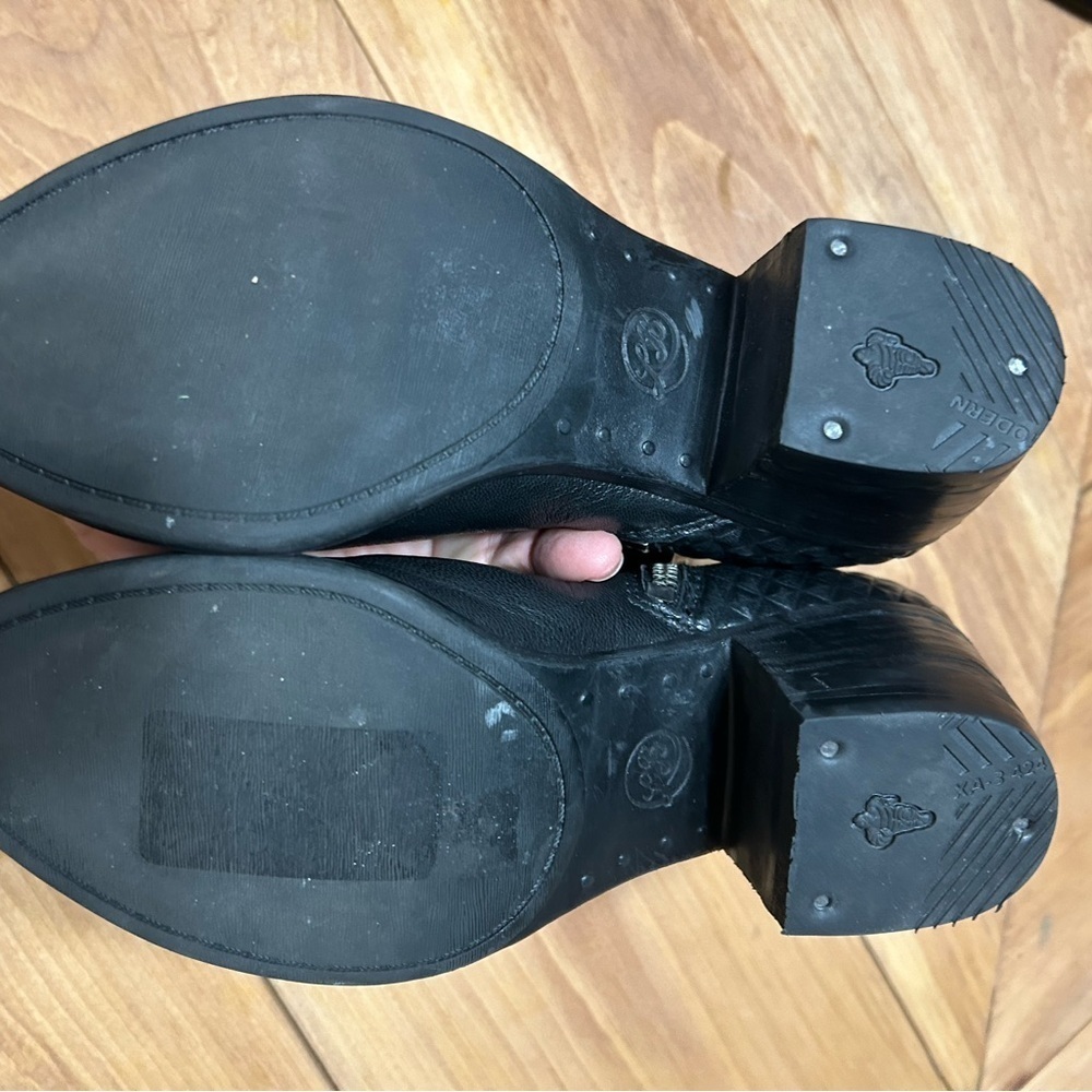 Lucky Brand Black Ankle Boots - Picture 7 of 9